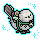 Rare Snow Fairy Bird